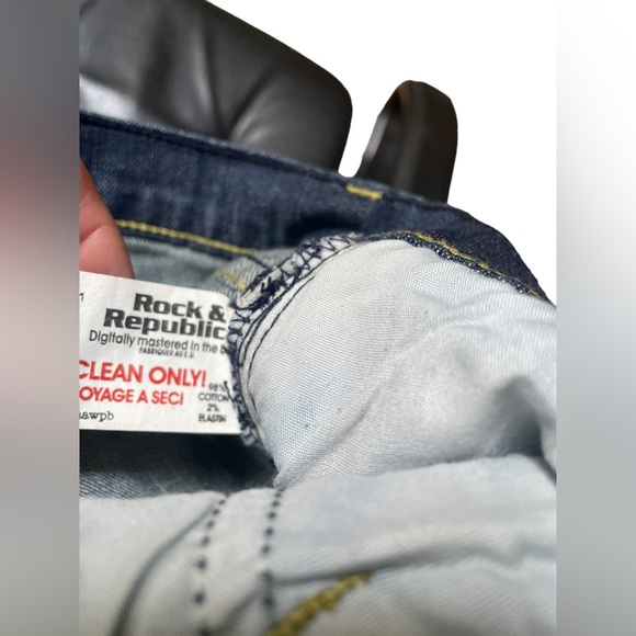 Size 32 womens Rock & Republic jenas, new with no tags. - Picture 6 of 8